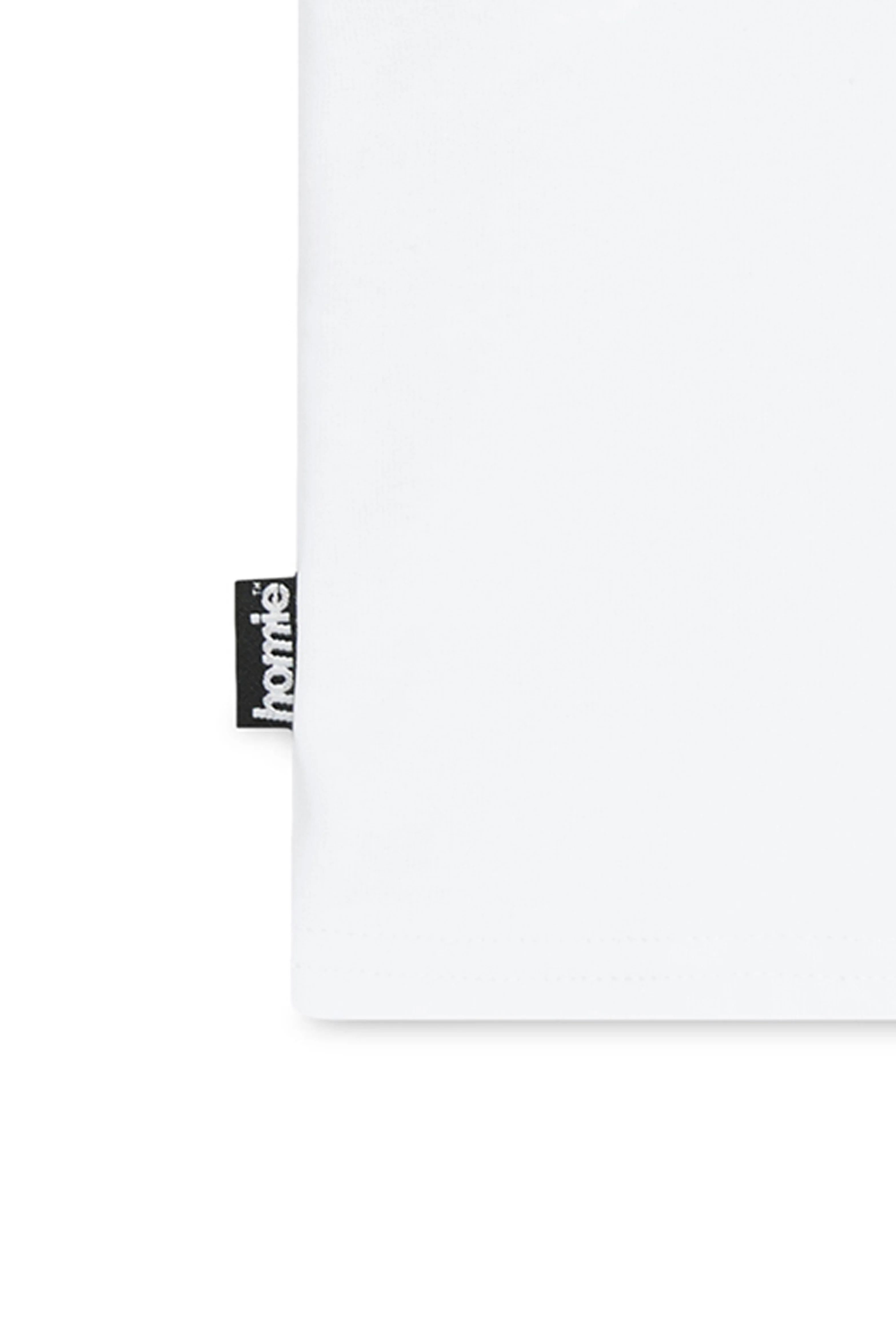 Be Free Baby Tee - White / Light Blue - Image 4