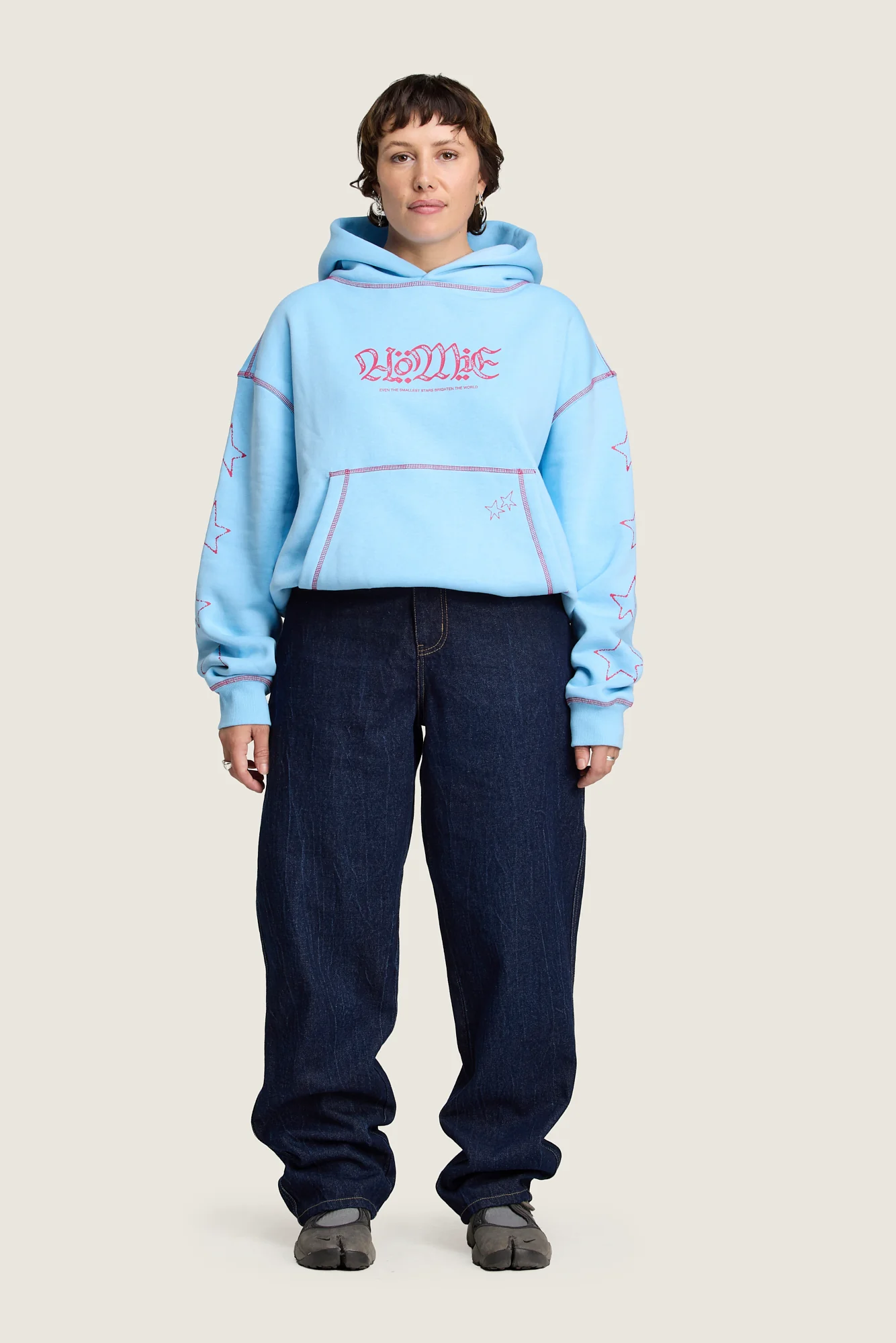 Bright Star Hoodie - Sky - Image 4