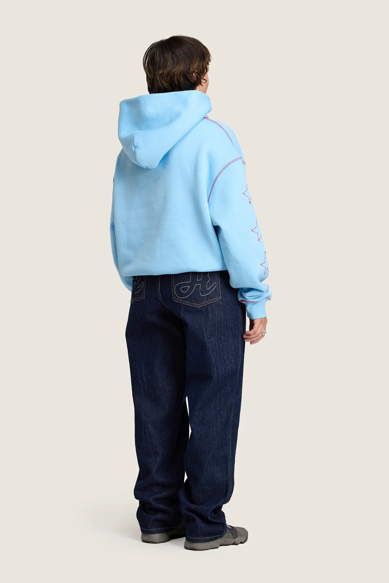 Bright Star Hoodie - Sky - Image 5