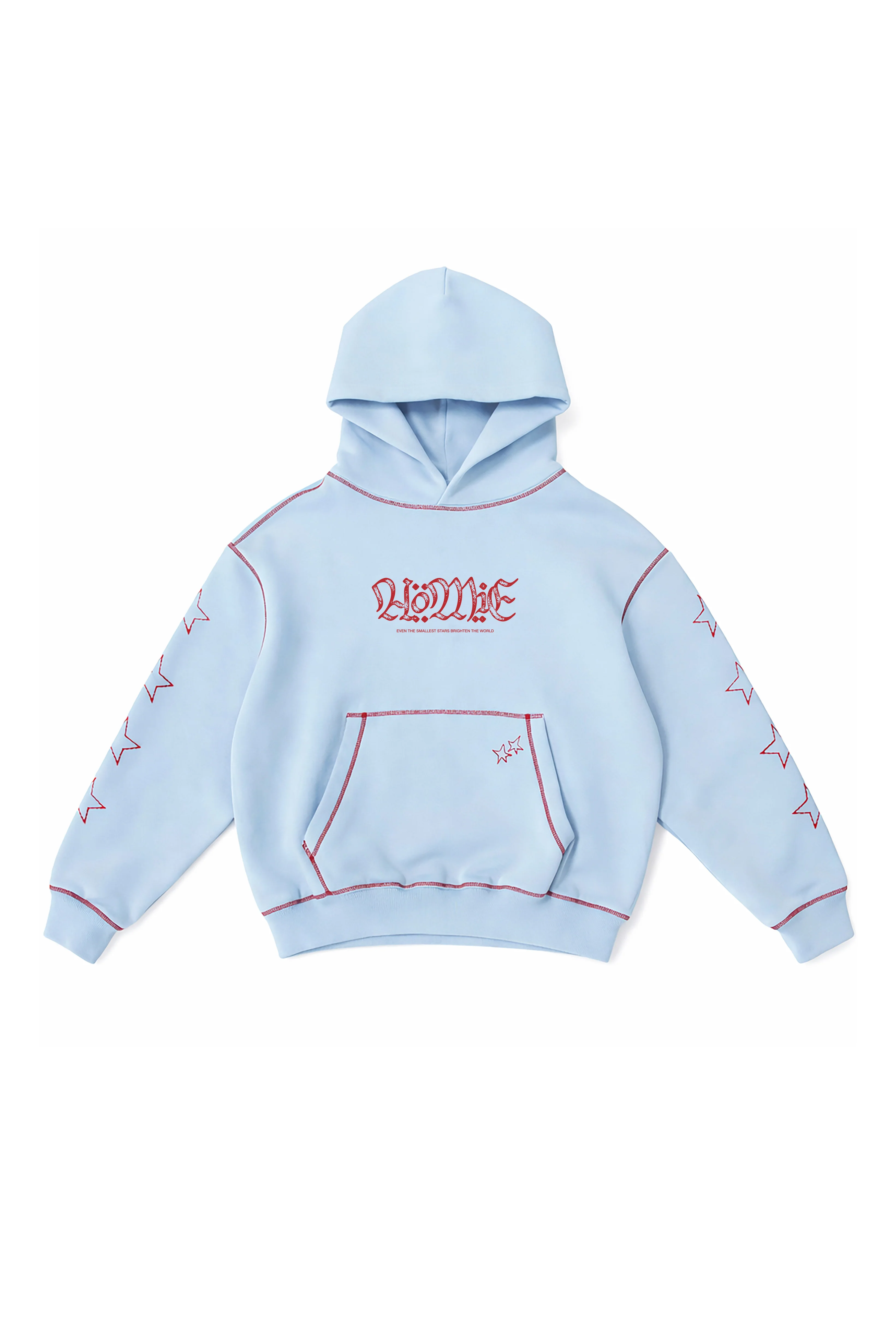 Bright Star Hoodie - Sky - Image 6