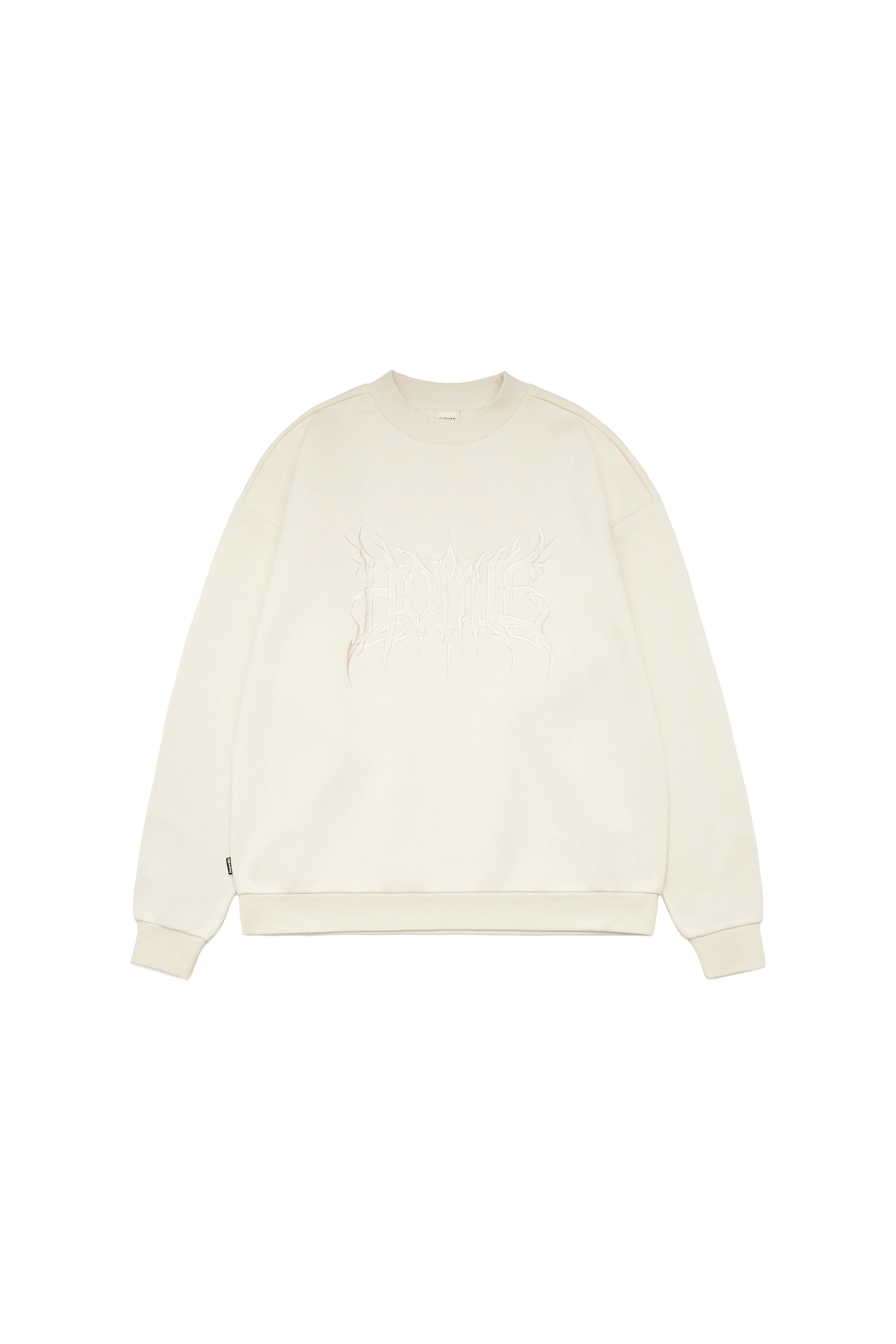 Gothic Crewneck - Cream - Image 4
