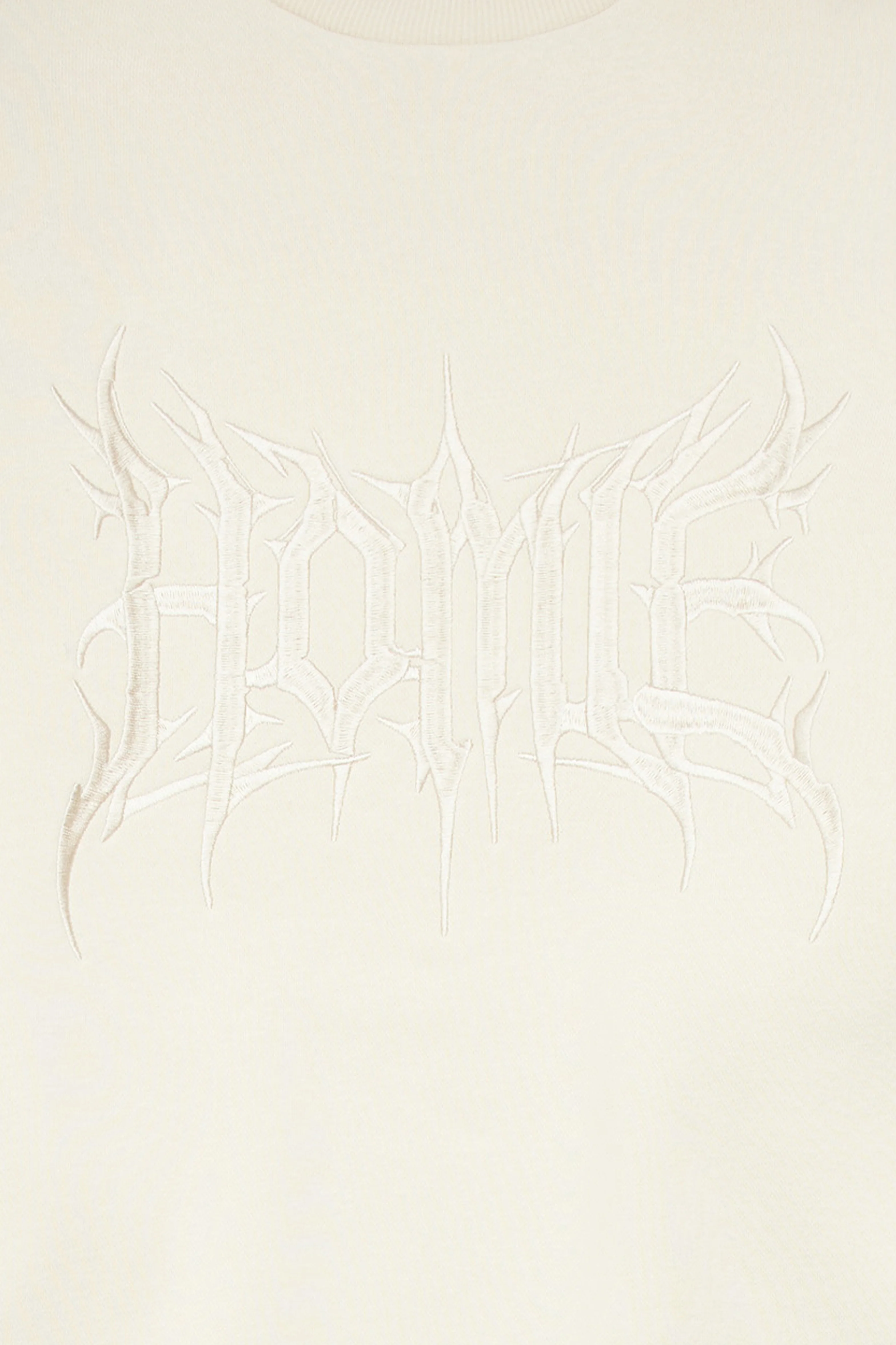 Gothic Crewneck - Cream - Image 5