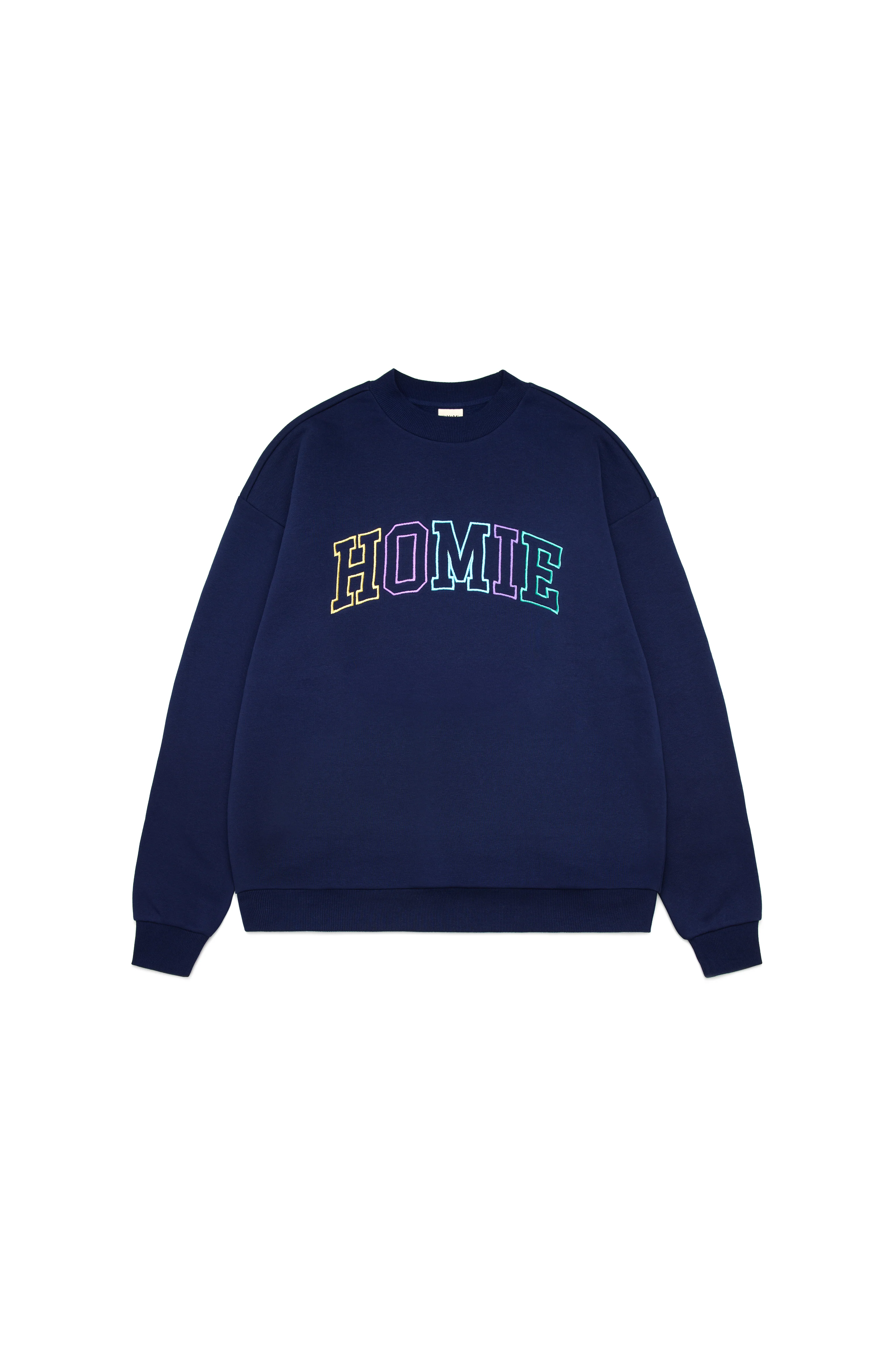 College Crewneck - Navy - Image 4