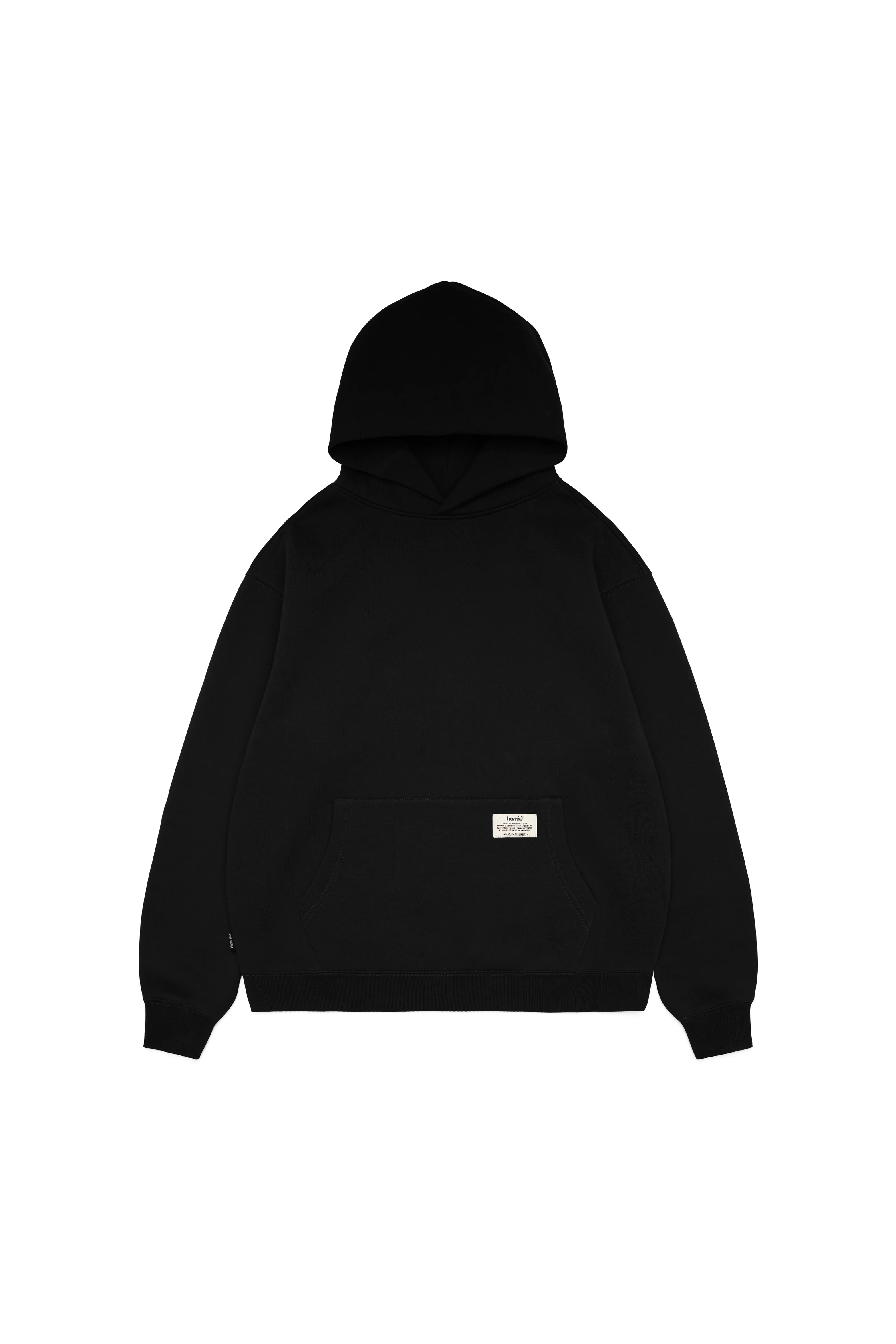 Heavy Weight Hoodie - Black - Image 3