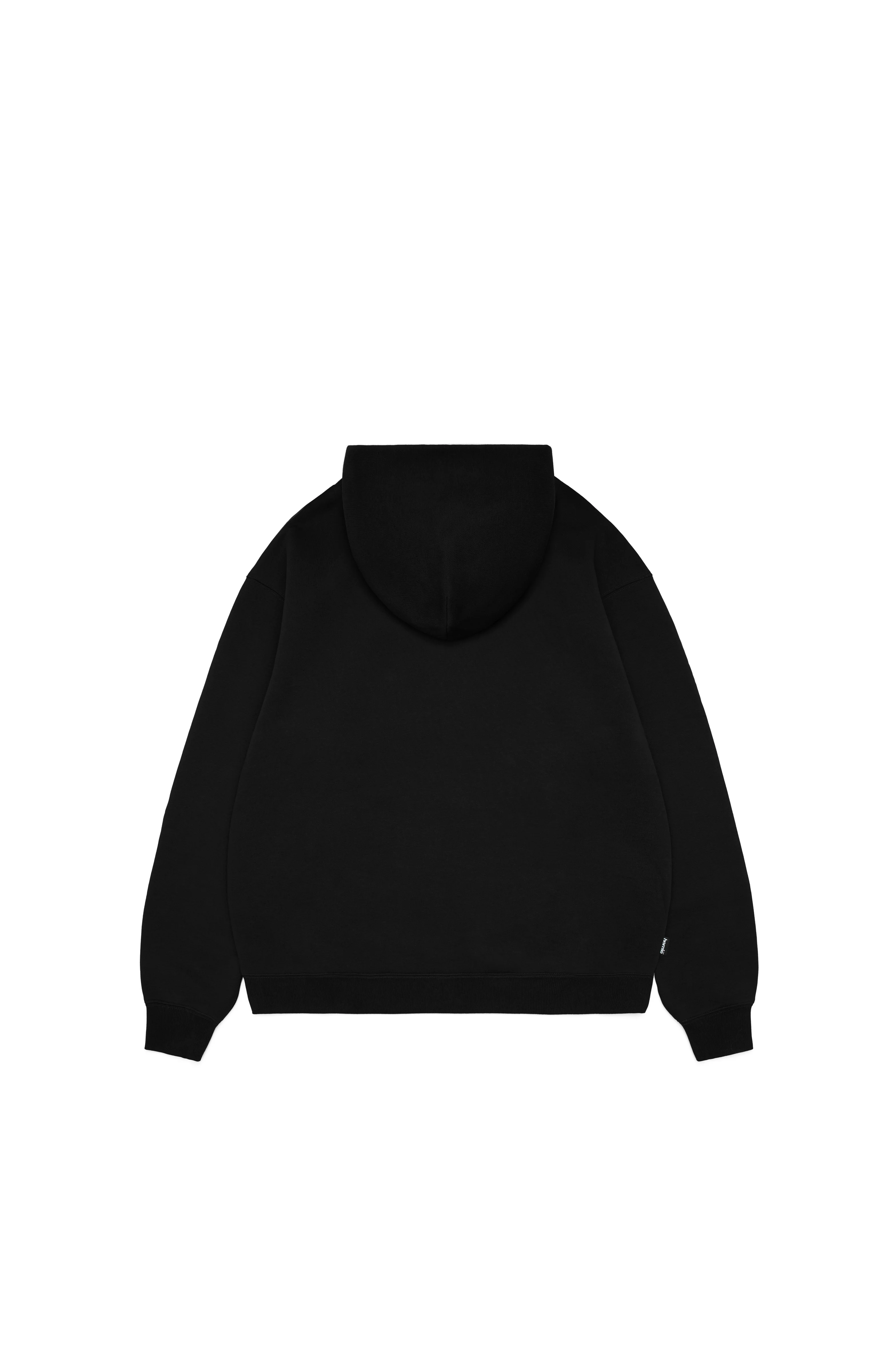 Heavy Weight Hoodie - Black - Image 4
