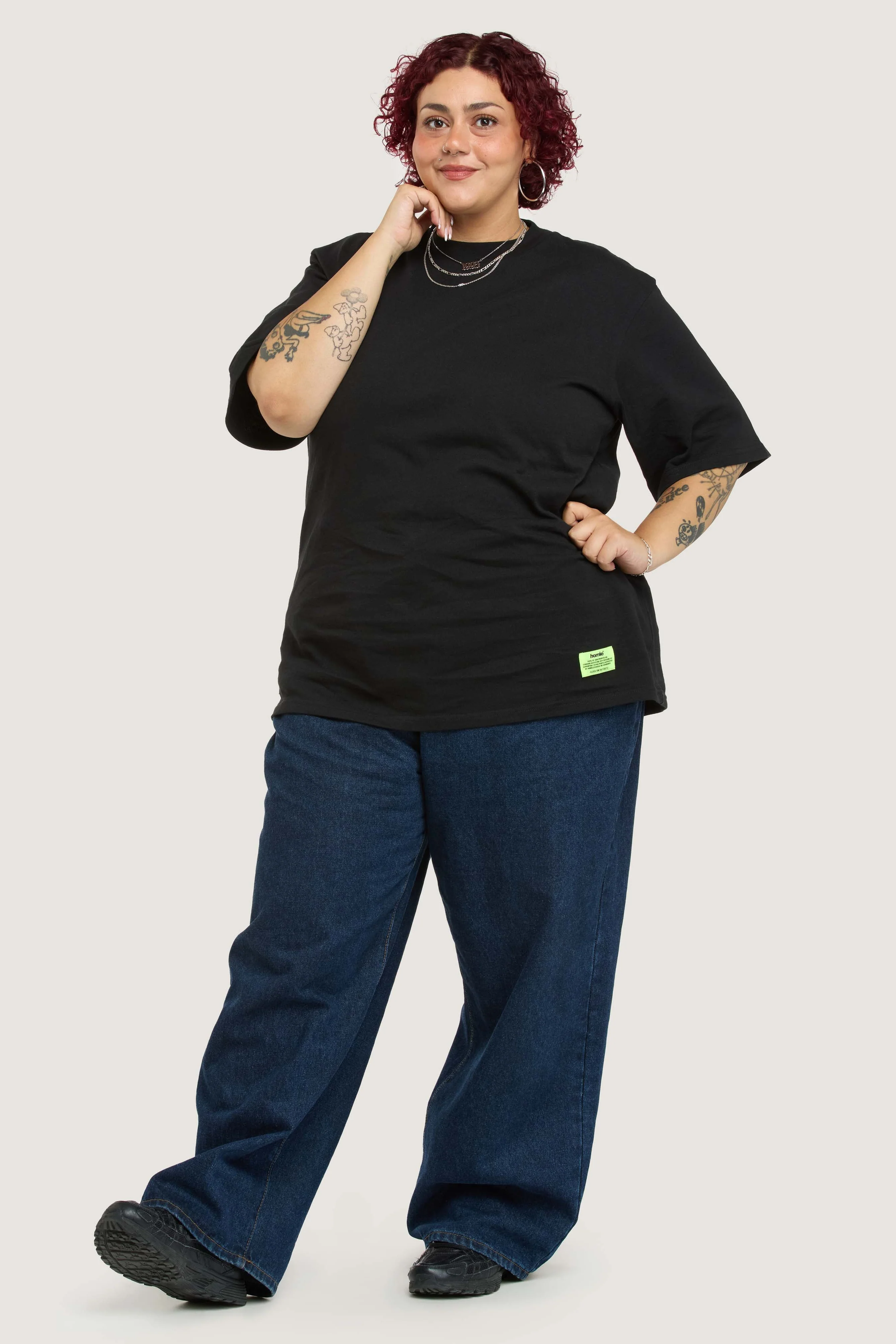 Heavy Weight Tee - Black - Image 3