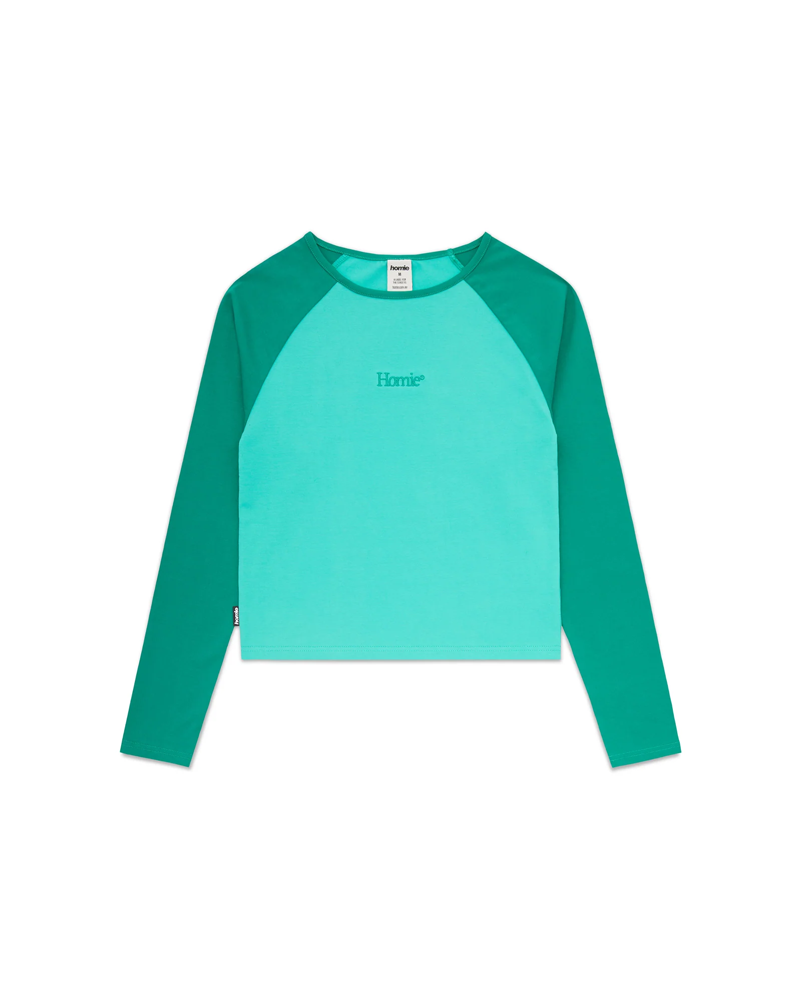 Logotype Raglan Tee - Green - Image 4