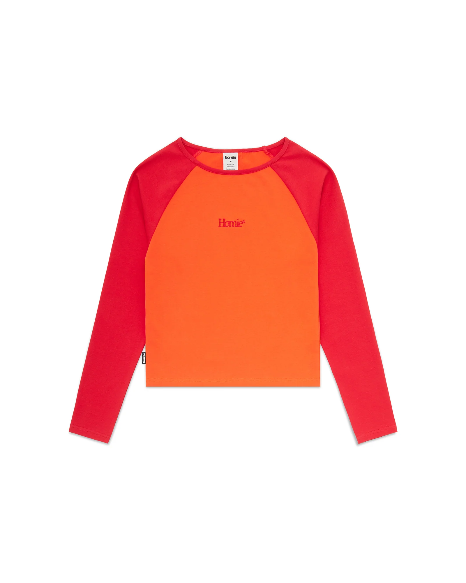 Logotype Raglan Tee - Red - Image 4