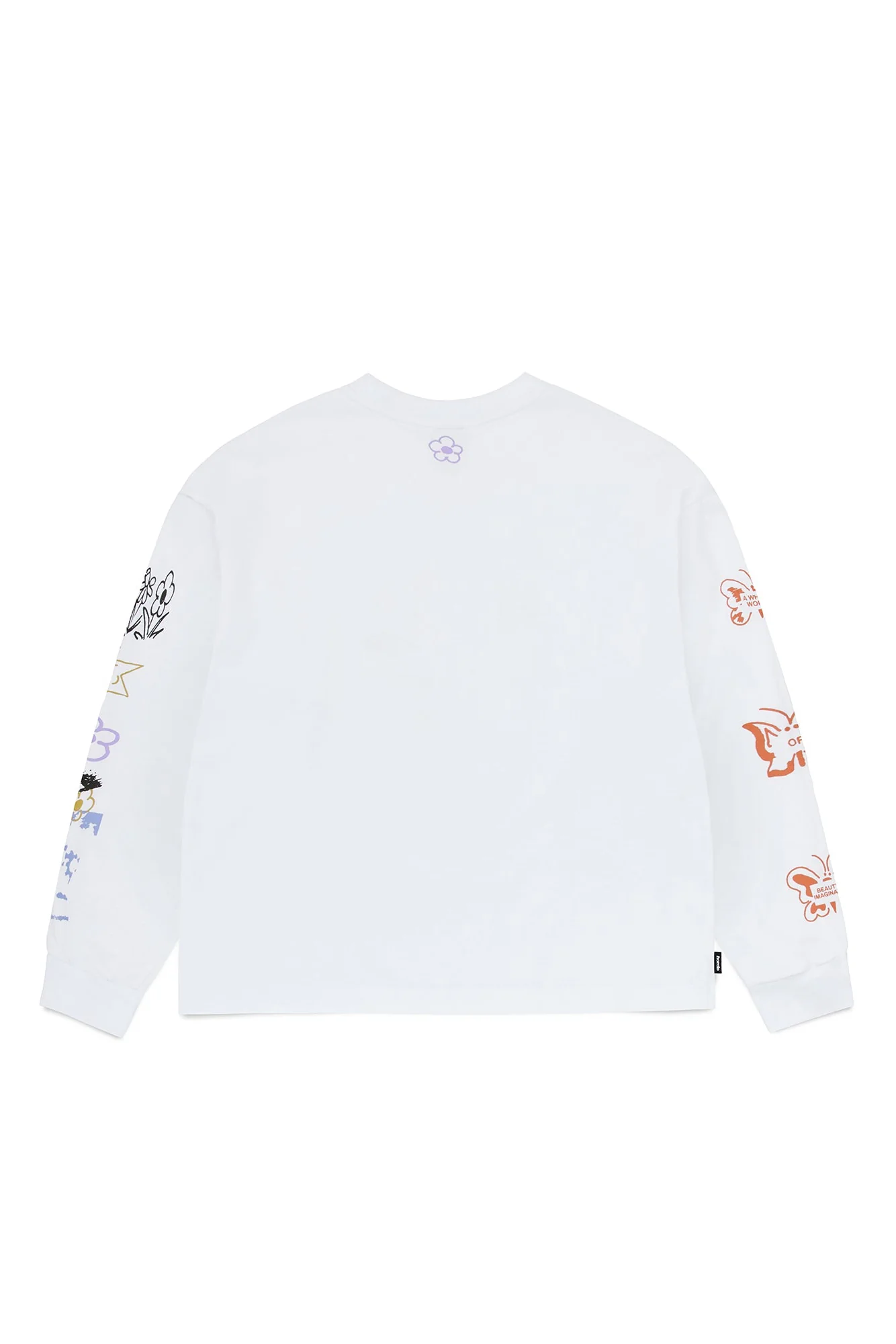 Message LS Tee - White - Image 6