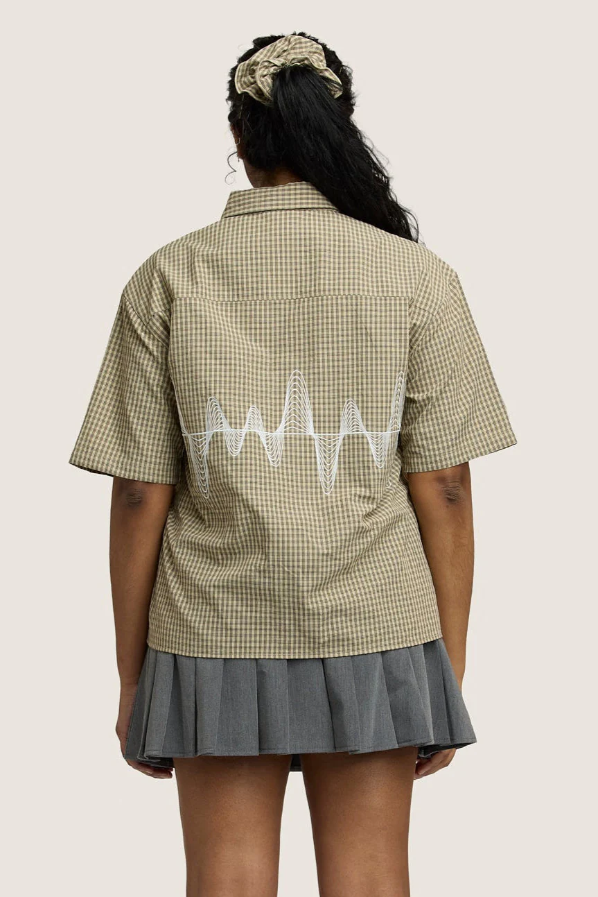 Rhythm Boxy Shirt - Chocolate Check - Image 5