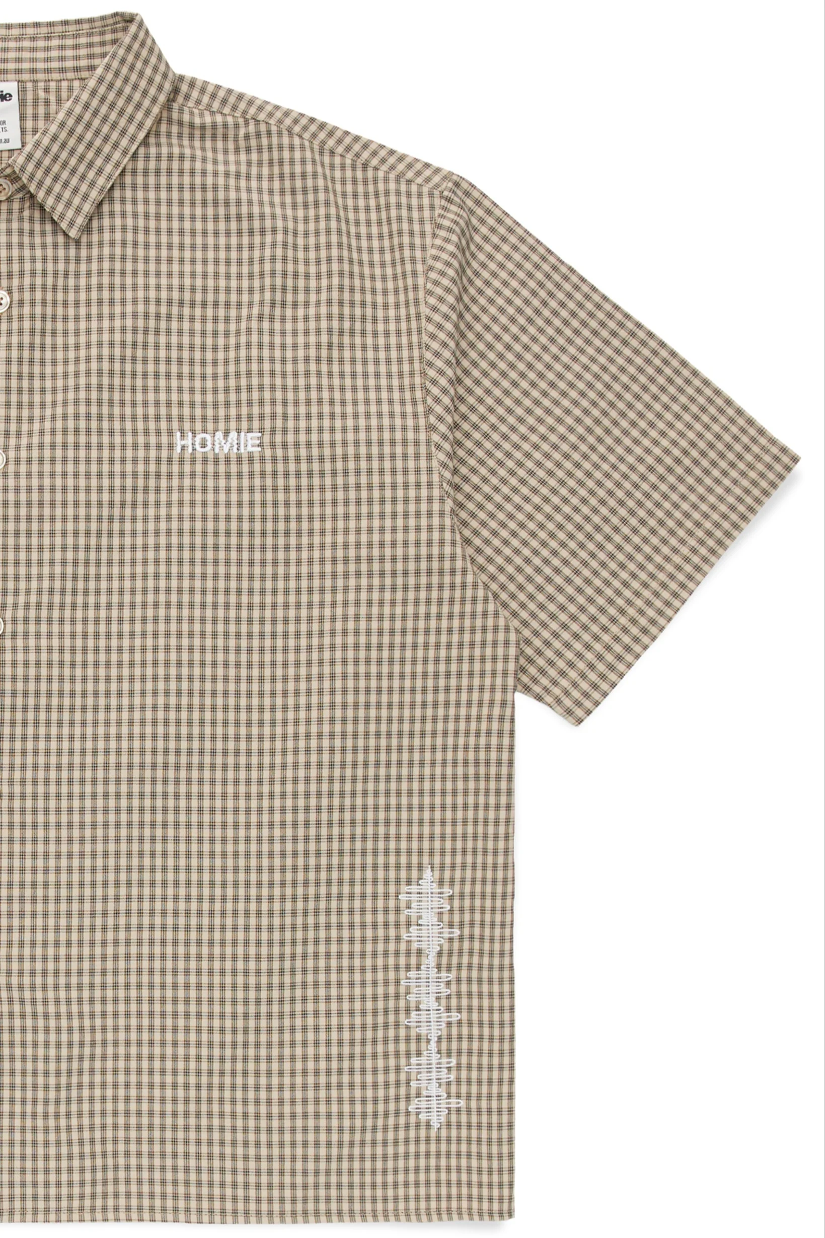 Rhythm Boxy Shirt - Chocolate Check - Image 8