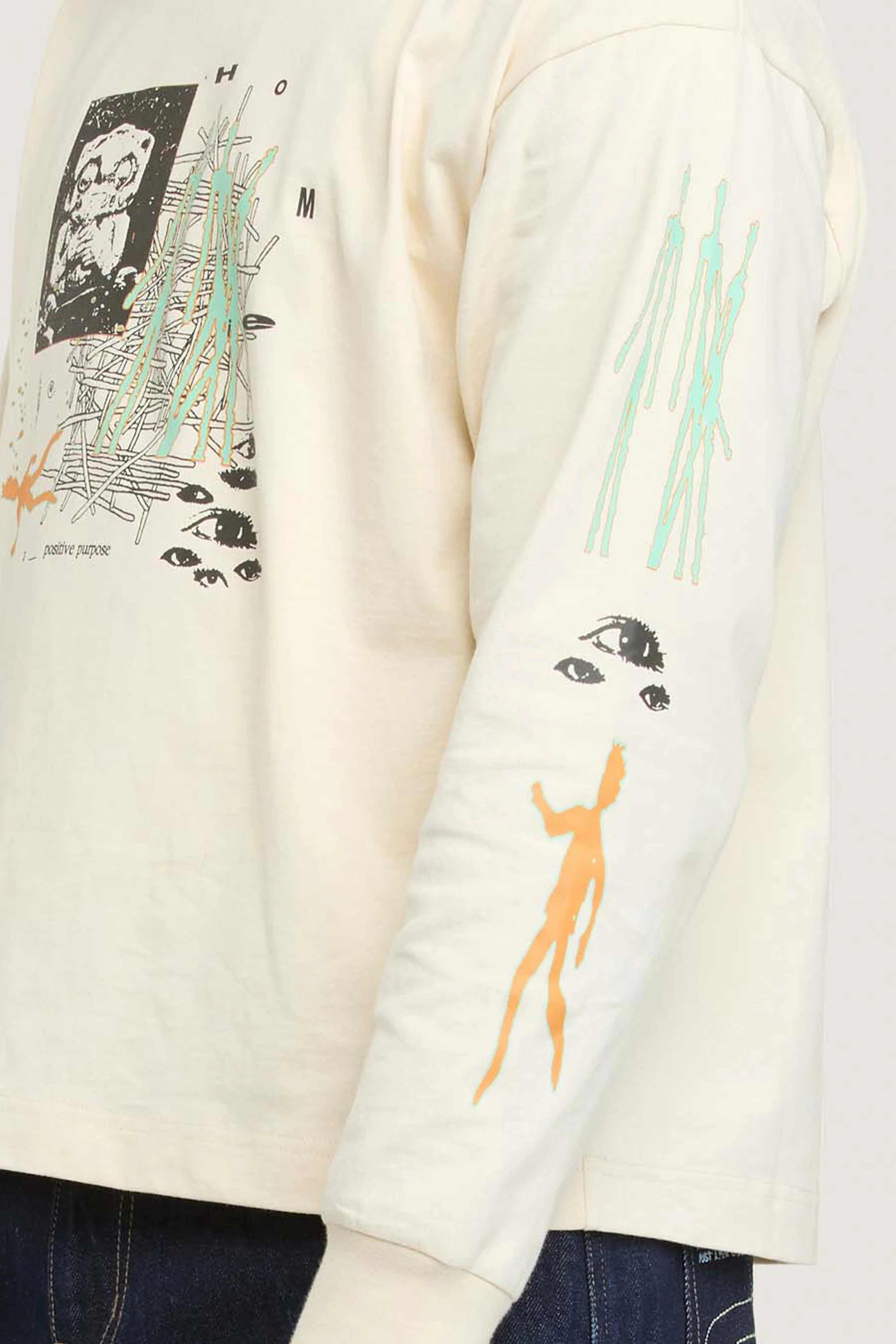 Shared Purpose LS Tee - Mushroom - Image 8