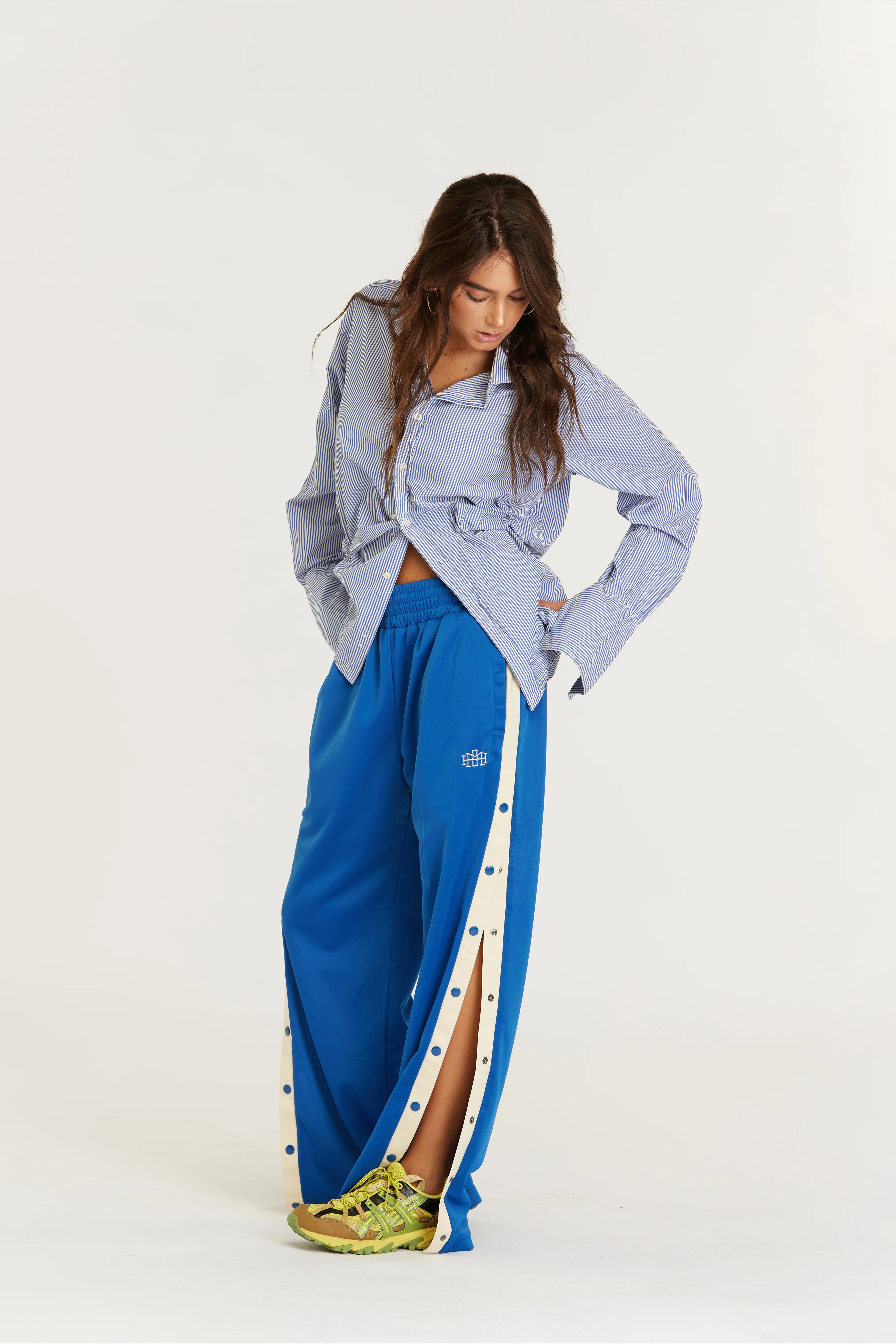 Snap Pant - Blue - Image 5