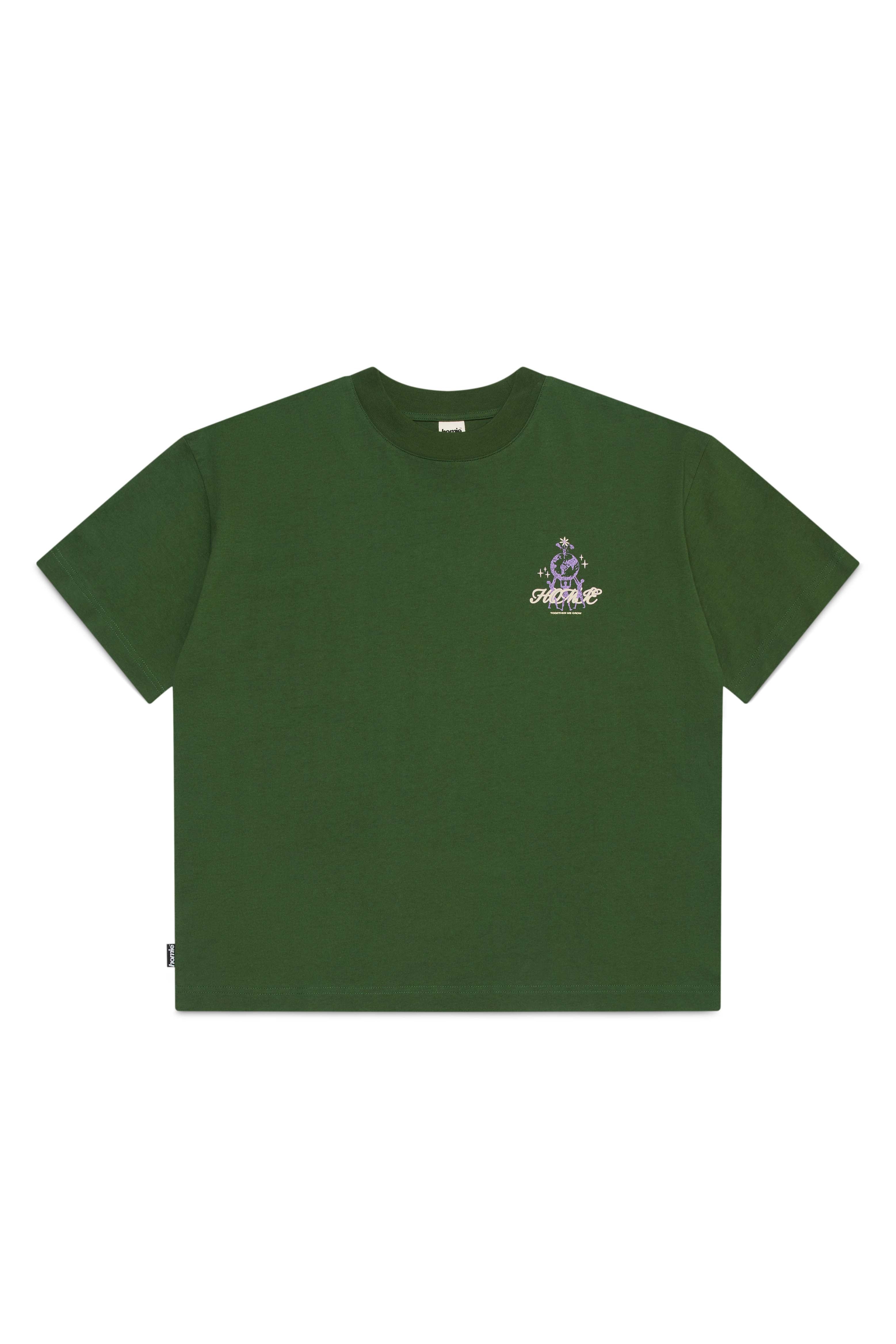 We Grow Tee - Forest Green - Image 3