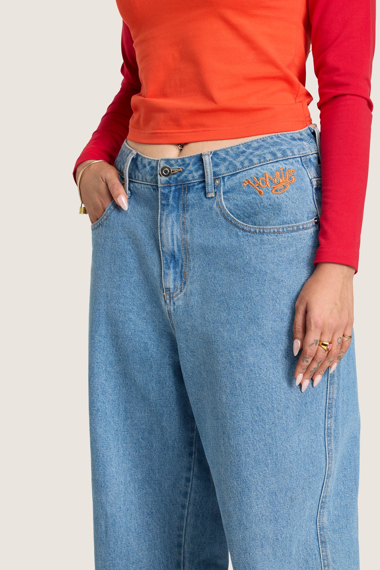 World of Difference Jeans - Medium Blue - Image 4